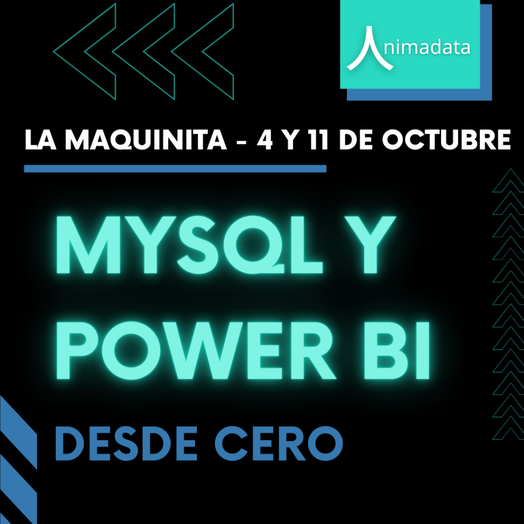 Curso Presencial (Rosario): Arrancá con MySQL y Power BI – 5 y 11 de octubre